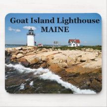 Goat Island Lighthouse, Maine Mousepad