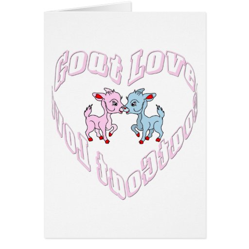 Goat Love Cards