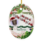 GOAT MERRY CHRISTMAS ORNAMENT HAPPY NEW YEAR ornaments