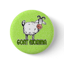 goat momma pinback buttons
