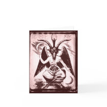 Goat Of Mendes (Old Style) Cards