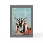 Goat with magpies: friendship, fine art