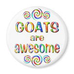 GOATS ARE AWESOME REFRIGERATOR MAGNETS