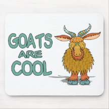 Goats Are Cool Mouse Pad