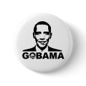 GOBAMA button badges