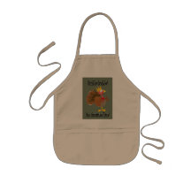 Gobble,Gobble Christmas Turkey Apron