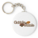 Gobble til you wobble keychains