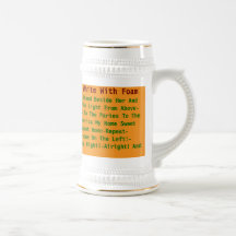 Gobbles America_Oceans White With Foam Mug