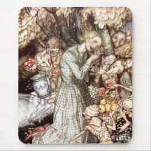 Goblin Market: precious golden lock Mouse Pad