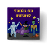 Goblins 2, Trick or Treat? Square Pin