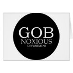 GOBNOXIOUS DEPT CARD