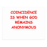 GOD4 POSTCARD