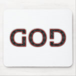 God Anagram mousepads