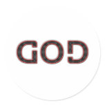 God Anagram stickers