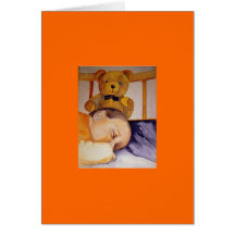 god and teddy watch over me cards