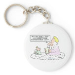 god angel biodegradable creation keychains