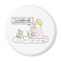god angel biodegradable creation refrigerator magnets