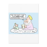 god angel biodegradable creation postcards
