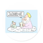 god angel biodegradable creation stickers