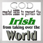 God Beer the Irish and World Conquest