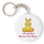 God Between The Sheets Key Chain