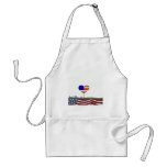 God Bless America Apron