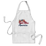 God bless America Aprons