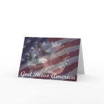 God Bless America Card