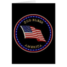 God Bless America Cards