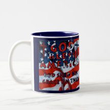 God Bless America Coffee Mug