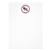 God Bless America Custom Invitation