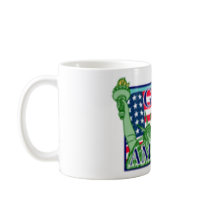 GOD BLESS AMERICA MUG
