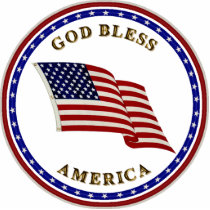God Bless America Photo Cutout
