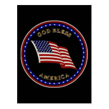 God Bless America Post Cards