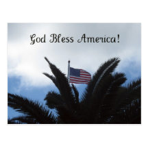 God Bless America! Postcards