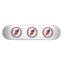 God Bless America Skateboard