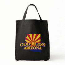 God Bless Arizona Canvas Bags