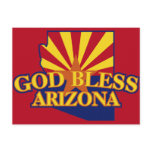 God Bless Arizona Post Cards