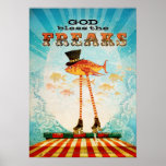 God Bless the Freaks posters