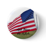 God Bless the USA! buttons