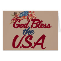 God bless the USA cards