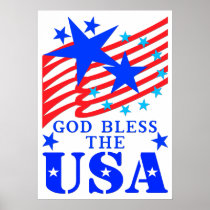 God Bless The USA Posters