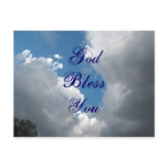 God Bless You clouds