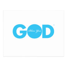 God Bless You Postcards