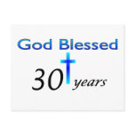 God Blessed 30 years christian birthday gift