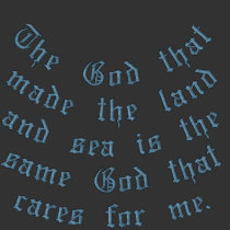 God cares for me embroidered shirts