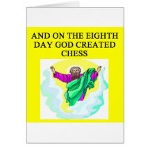 god created chess) cards