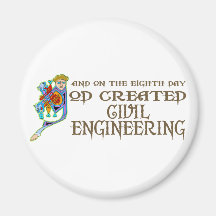 God Created Civil Engineering Magnets