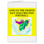 god created football cards