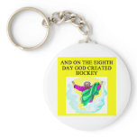 god created hockey keychains